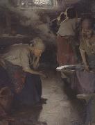 Avram Efimovich Arkhipov Laundresses (nn02) oil painting on canvas